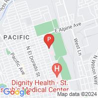 View Map of 2800 North California Street,Stockton,CA,95204